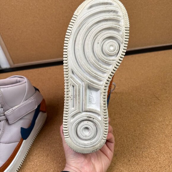 Nike Air Force 1 High Jester XX Sneakers Violet Ash Women Leather Size 8 - Picture 7 of 8